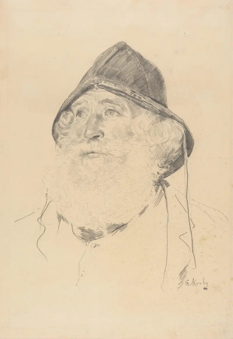 Los Niels Larsen av Christian Krohg