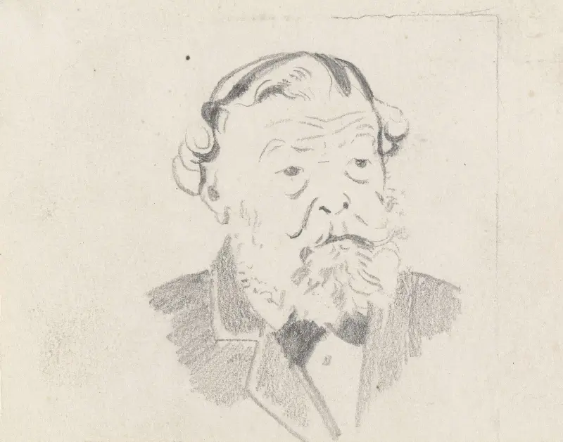 Mannsportrett av Christian Krohg