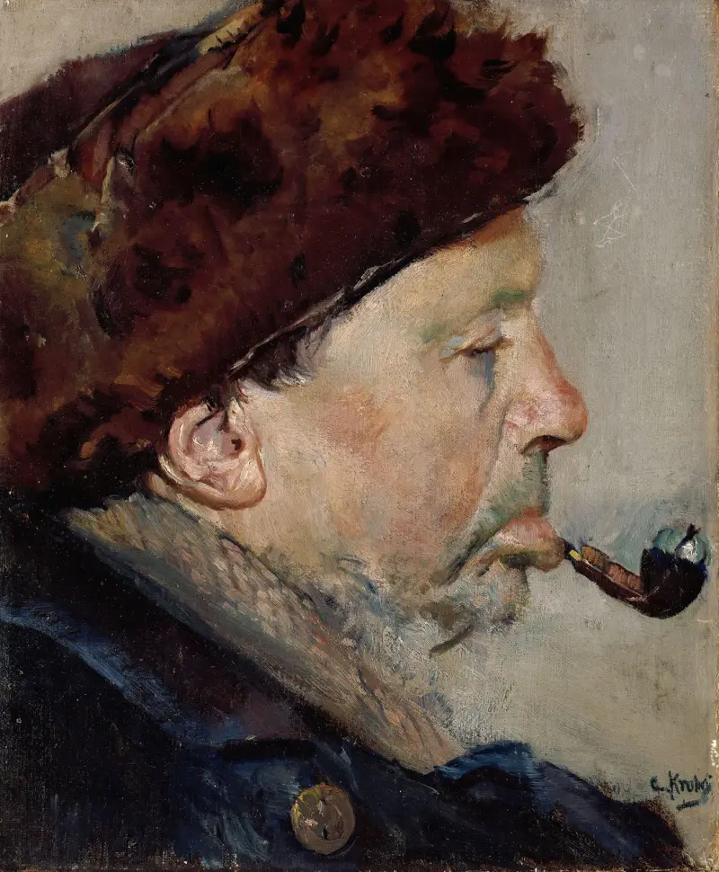 Niels Gaihede av Christian Krohg