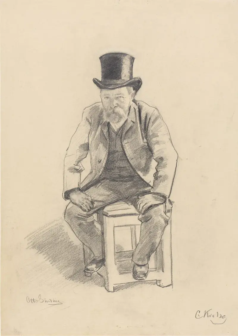 Otto Sinding av Christian Krohg