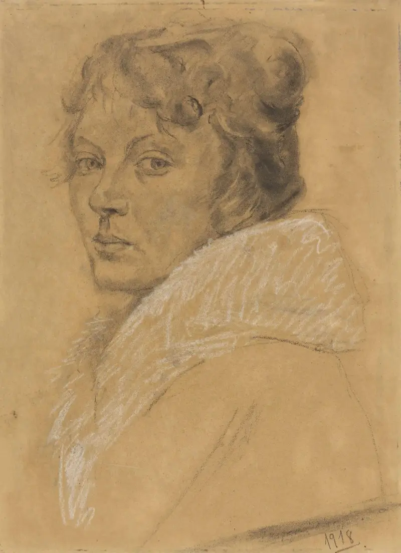 Solveig Plathe Andersson av Christian Krohg