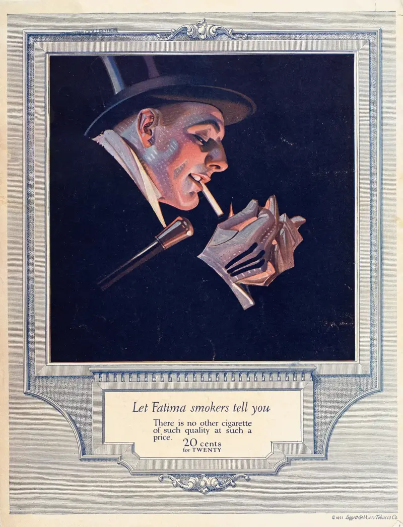 Fatima Cigarette, Joseph Christian Leyendecker