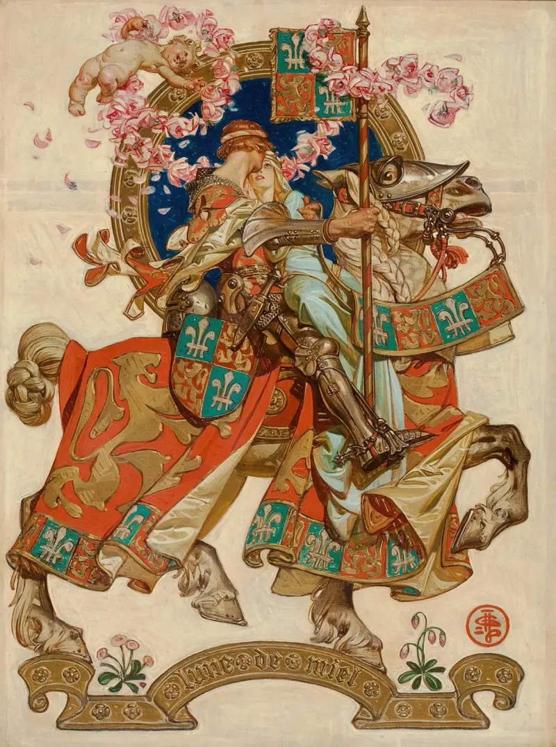 Honeymoon av Joseph Christian Leyendecker