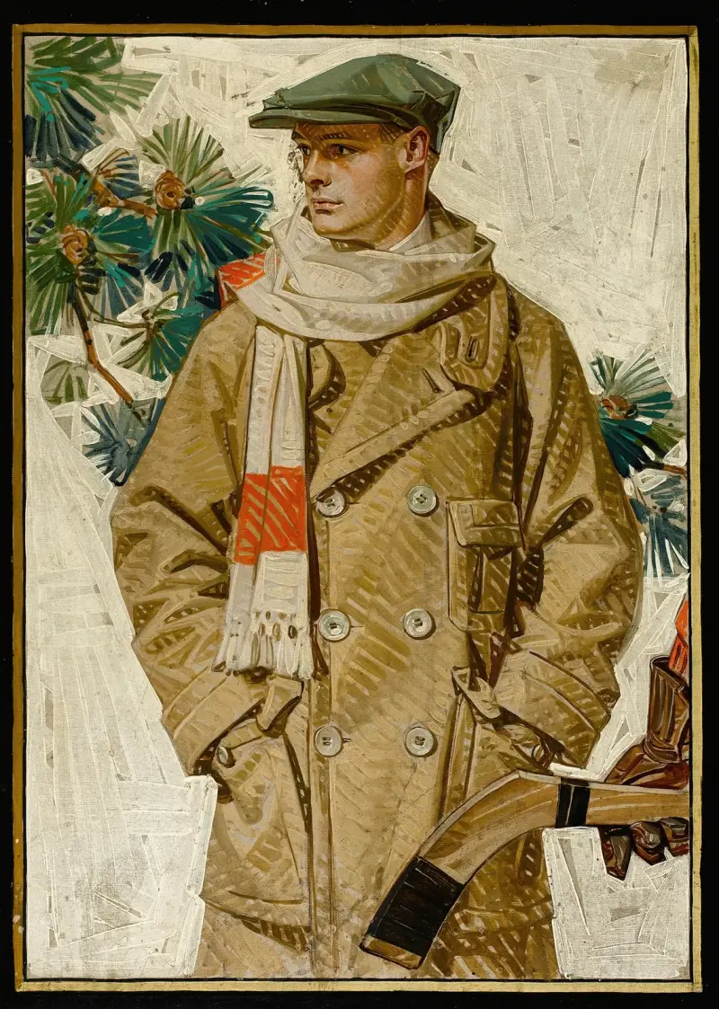 House of Kuppenheimer ad illustration av Joseph Christian Leyendecker