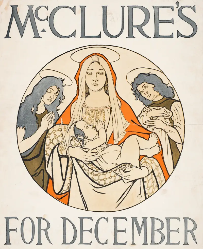 McClure's für Dezember von Joseph Christian Leyendecker