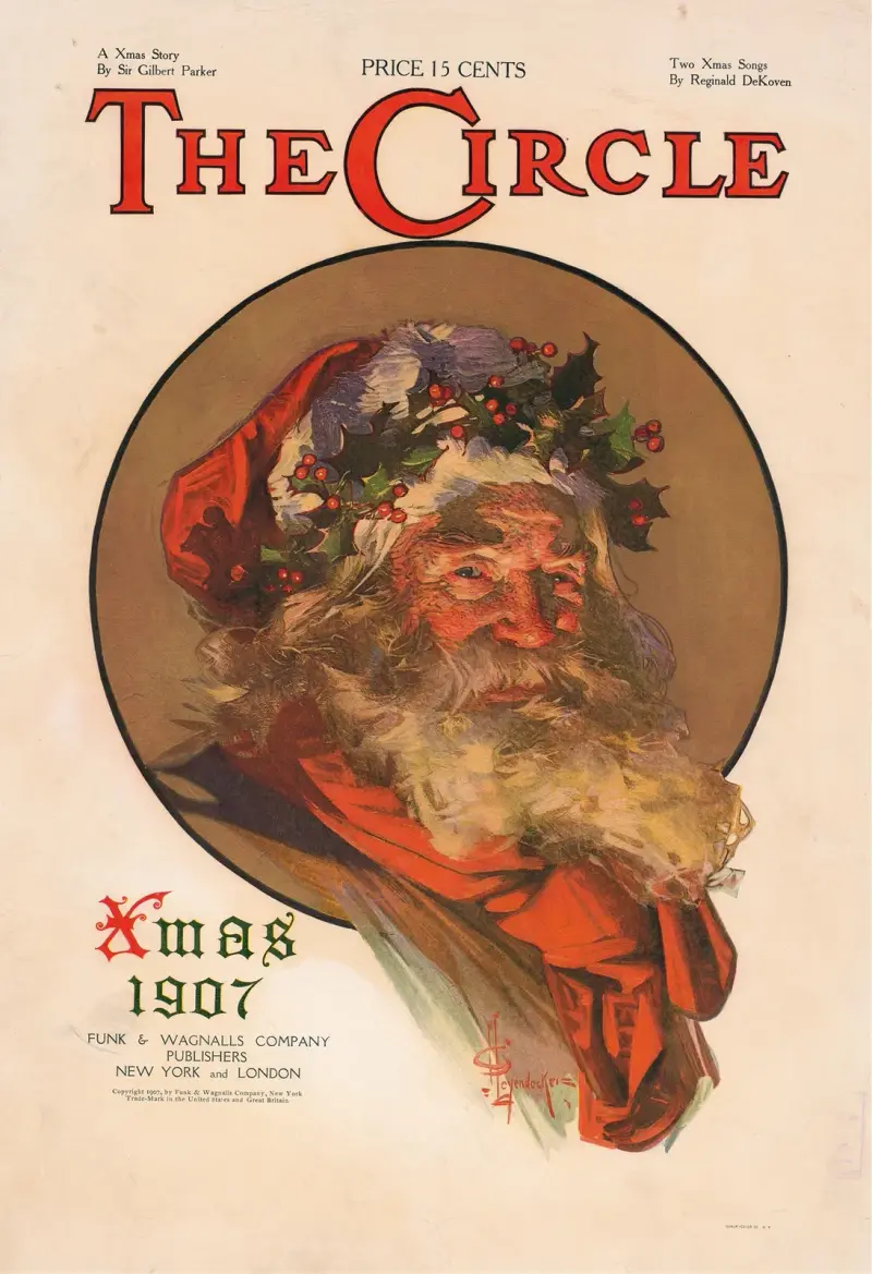 The Circle, Xmas 1907 av Joseph Christian Leyendecker