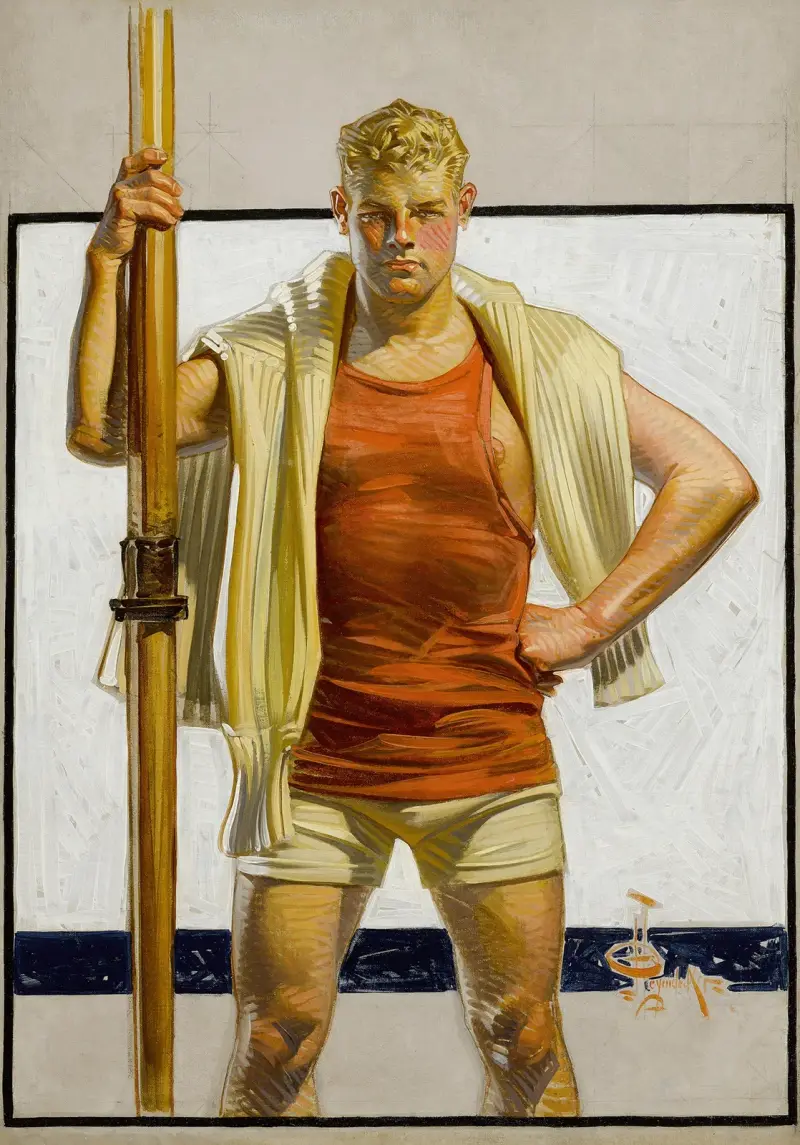 Der Ruderer von Joseph Christian Leyendecker