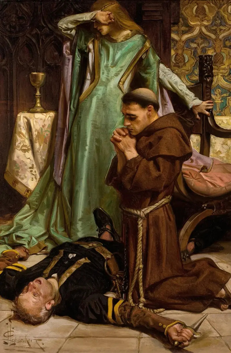 The Rescue of Gismonda av Joseph Christian Leyendecker