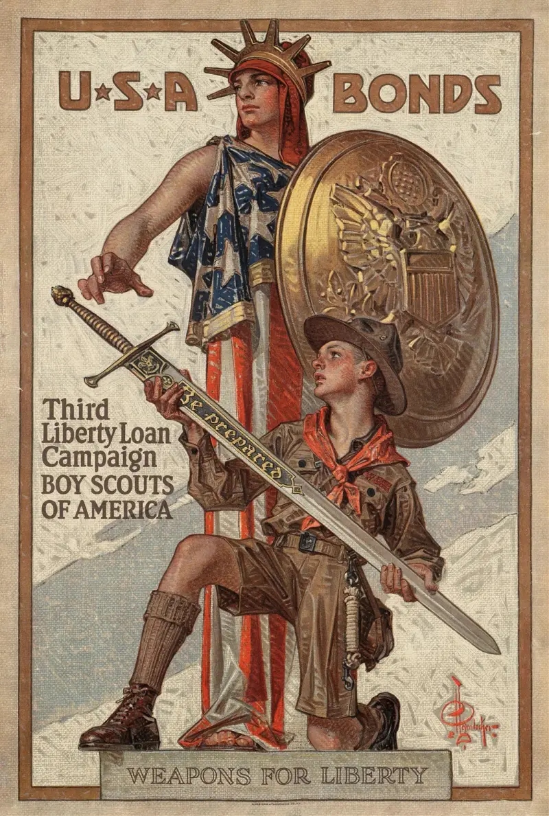 Weapons for liberty av Joseph Christian Leyendecker