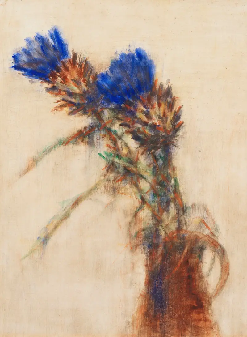 Kronärtskocksblommor av Christian Rohlfs