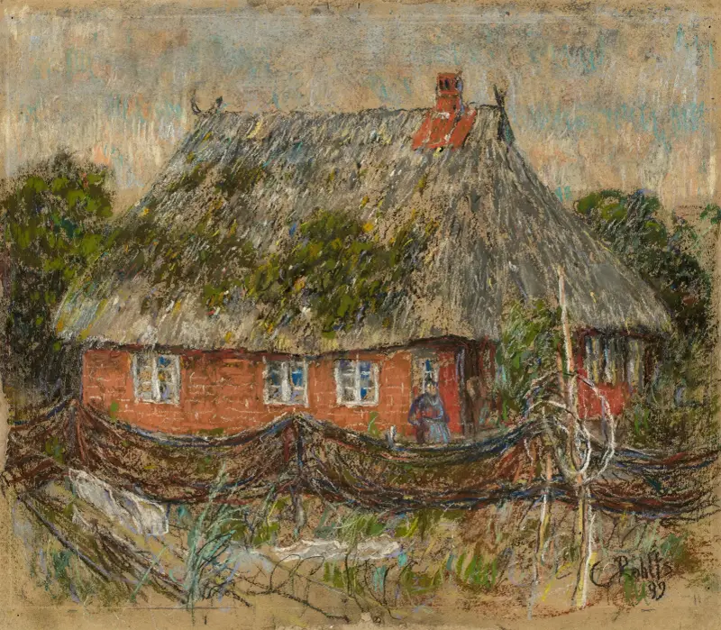 Bondgård av Christian Rohlfs