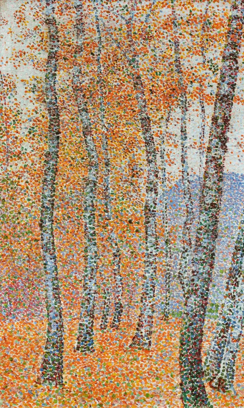 Buchenwald av Christian Rohlfs