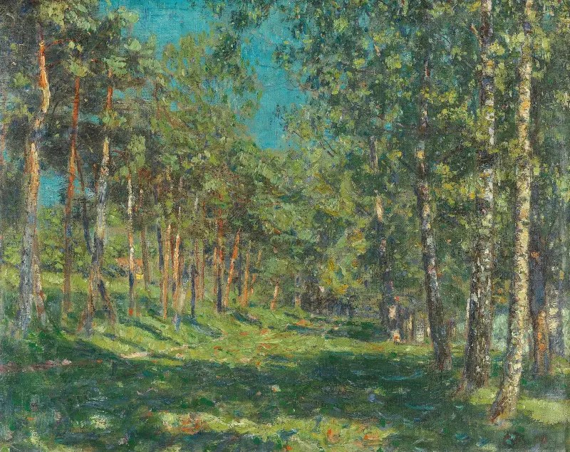 Wald, 1900 von Christian Rohlfs