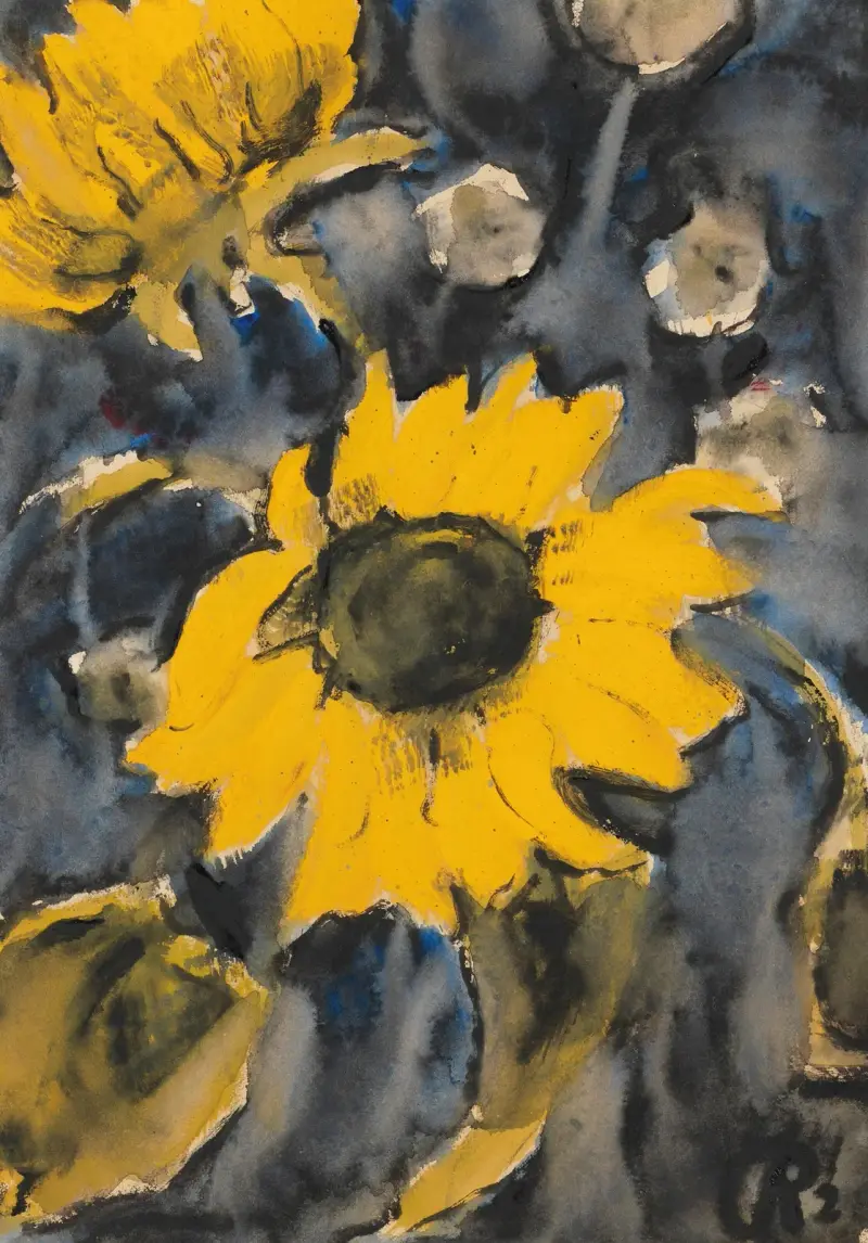 Solros av Christian Rohlfs