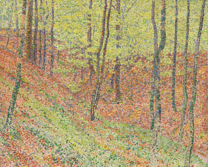 Wald, 1903 von Christian Rohlfs