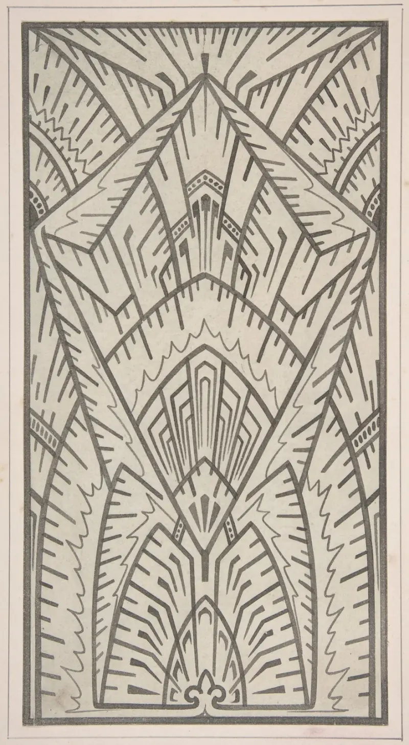 Designskizze, 1883 – Nr. 5 von Christopher Dresser