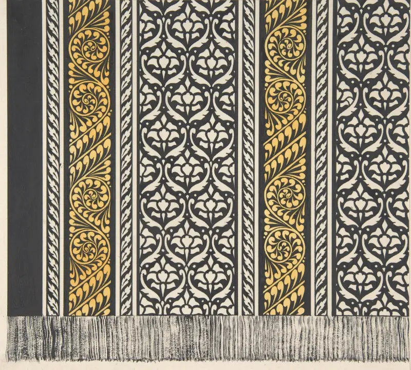Designová kresba, 1883 – Nr. 7, Christopher Dresser