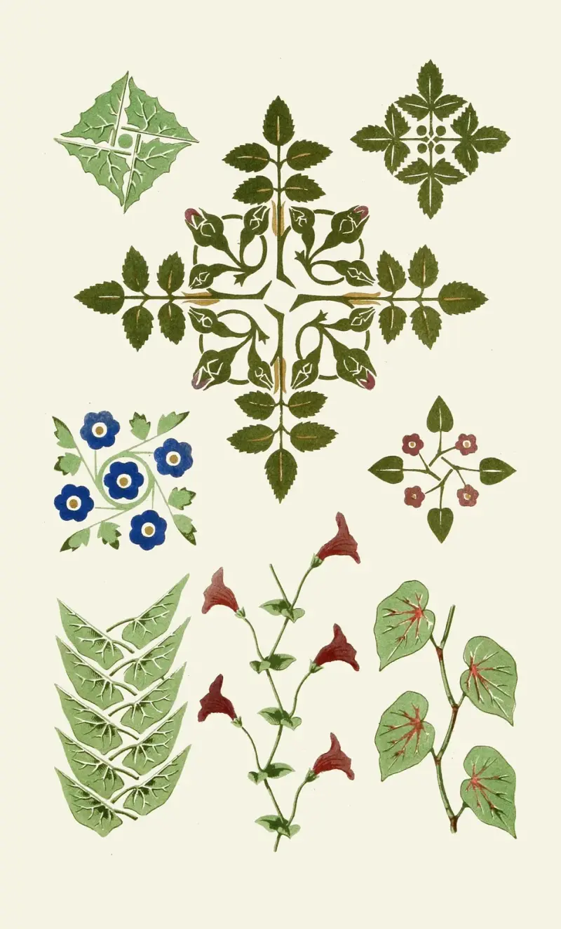 The Art of Decorative Design pl05 av Christopher Dresser