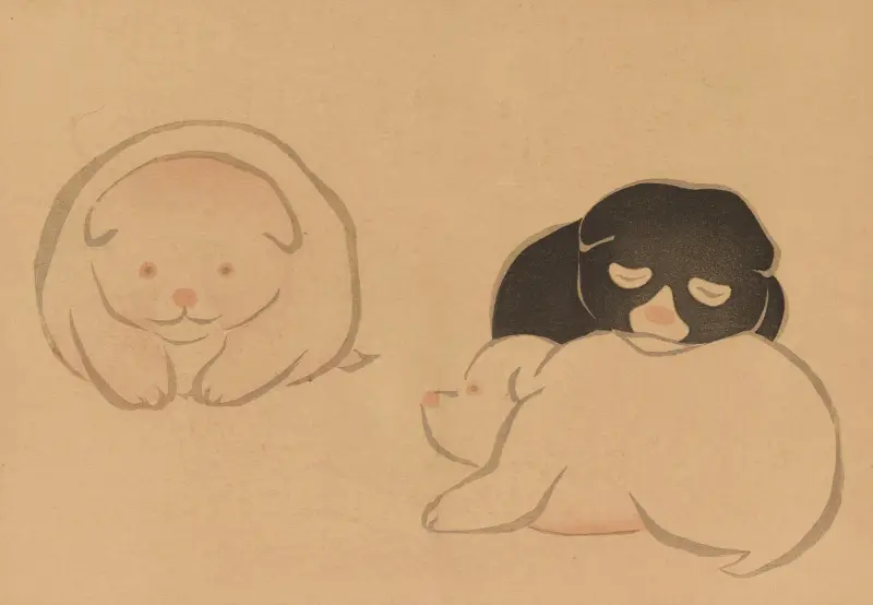 Kōrin gafu, Pl.08 av Hōchū Nakamura