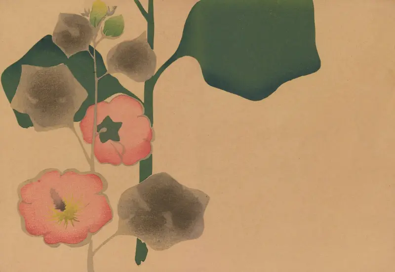 Kōrin gafu, Pl.10 av Hōchū Nakamura