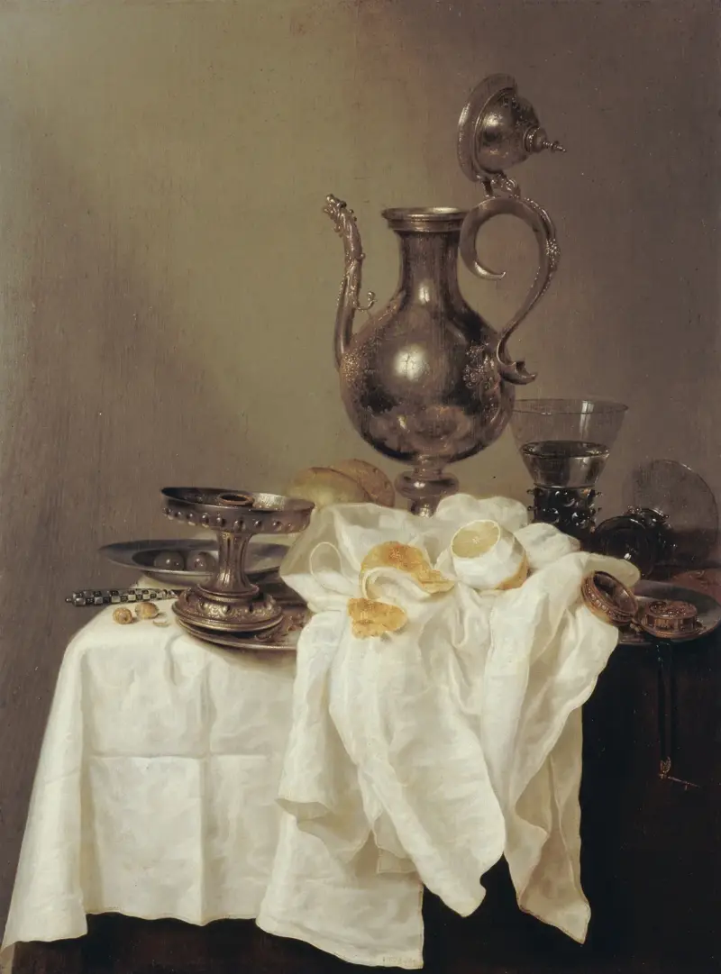 Nature morte à l’aiguière av Willem Claesz Heda