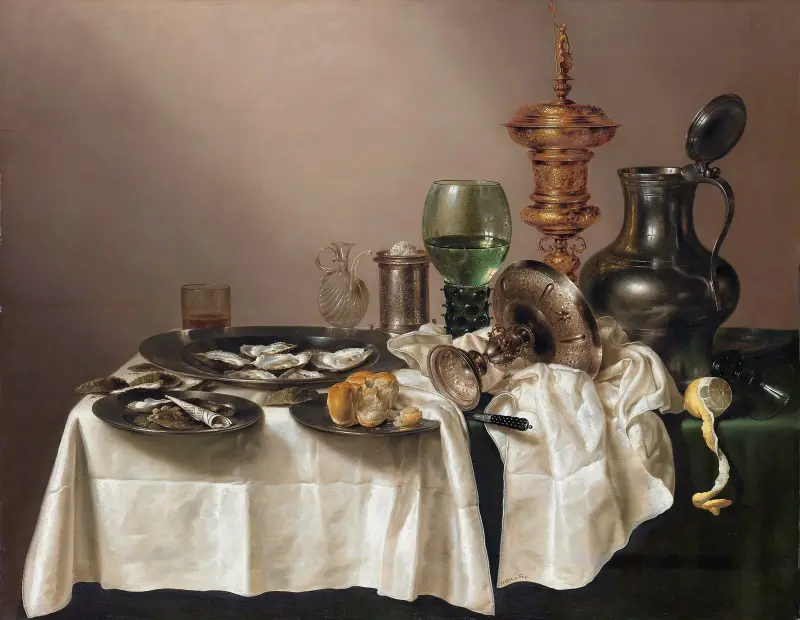 Still Life with a Gilt Cup av Willem Claesz Heda