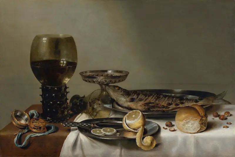 Still Life with a Roemer and Watch av Willem Claesz Heda