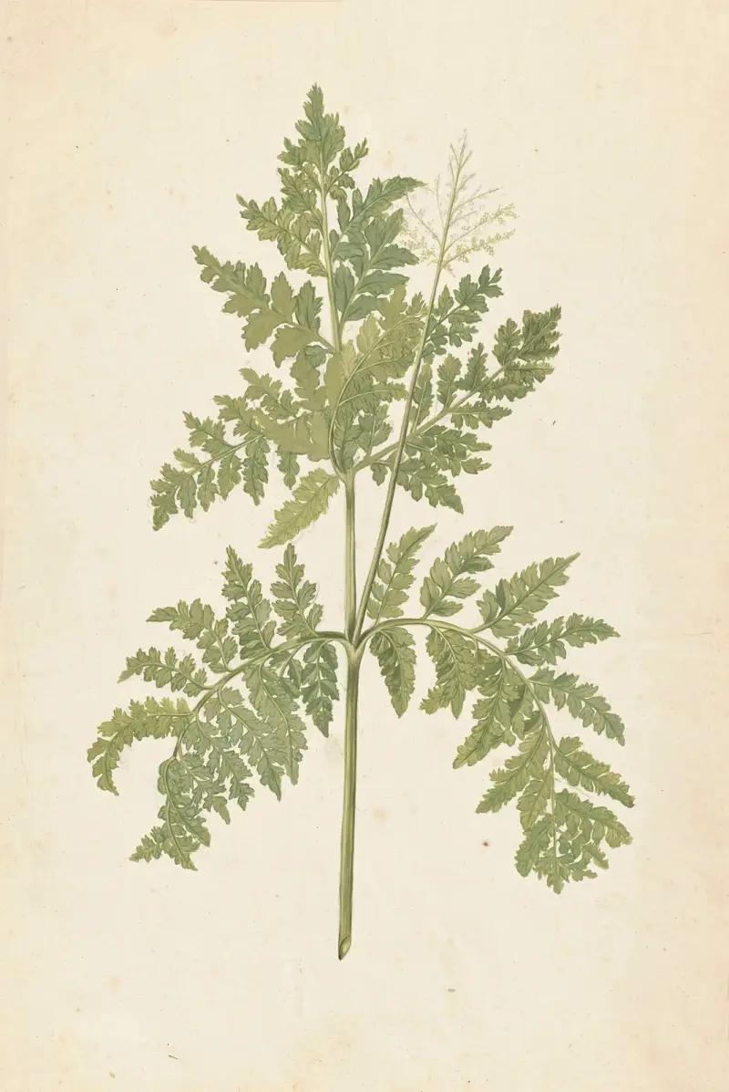 Främmande växter, plansch 113 av Claude Aubriet