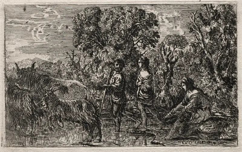 Die Furt von Claude Lorrain