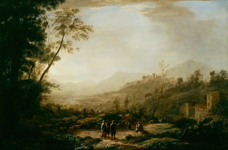 Sonnenaufgang, 1631 von Claude Lorrain