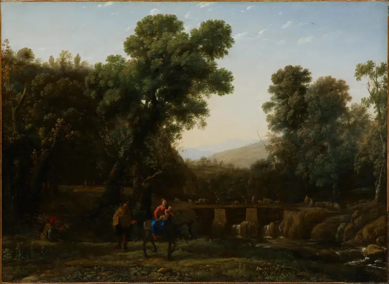 Útěk do Egypta, Claude Lorrain
