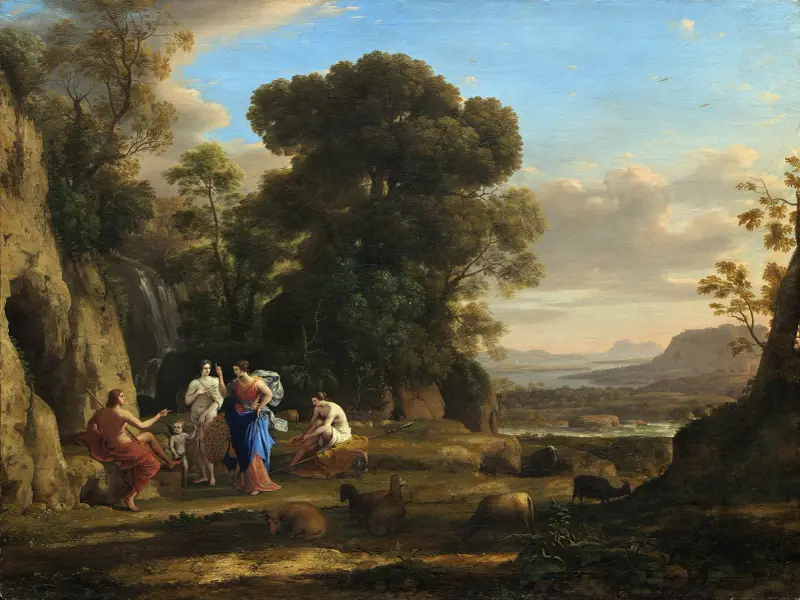 Das Urteil des Paris von Claude Lorrain