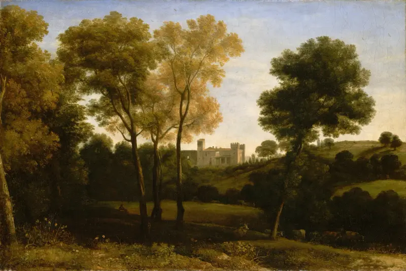 Vy över La Crescenza av Claude Lorrain