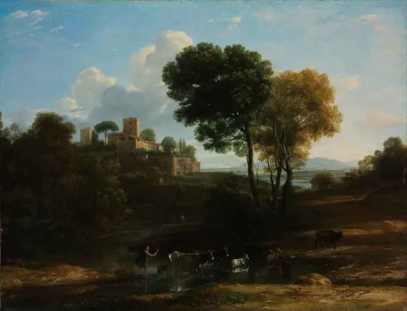 Villa in the Roman Campagna av Claude Lorrain