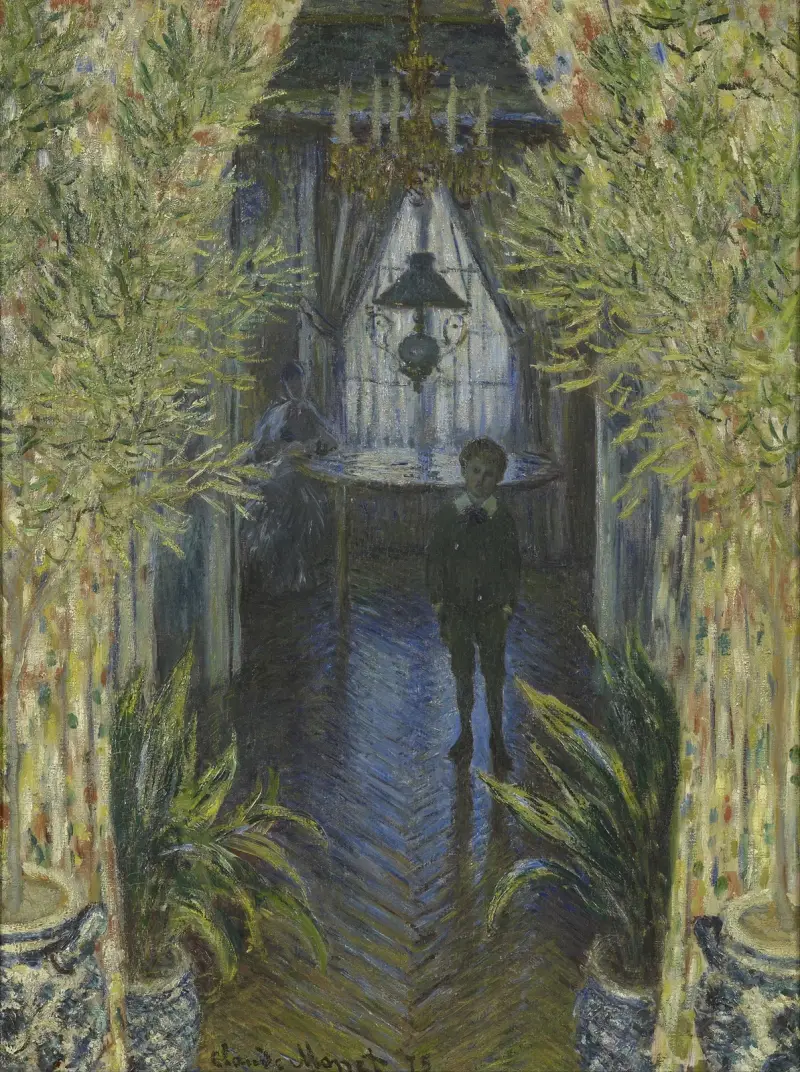 A Corner of the Apartment av Claude Monet