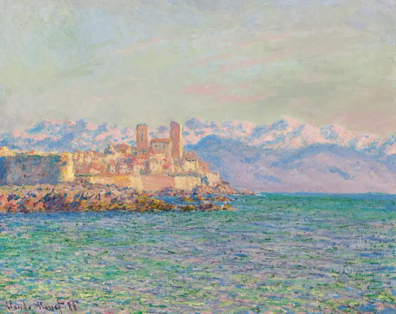 Antibes, das Fort von Claude Monet