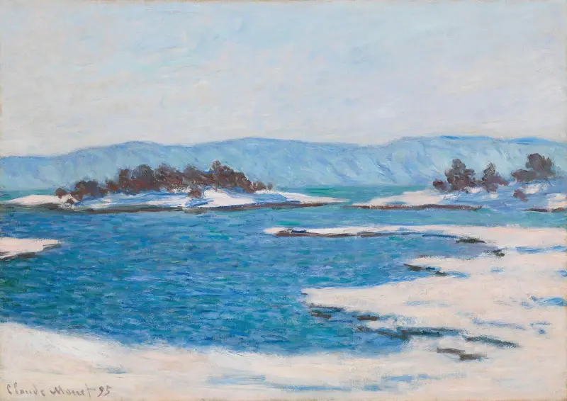 Au Bord Du Fjord De Christiania av Claude Monet