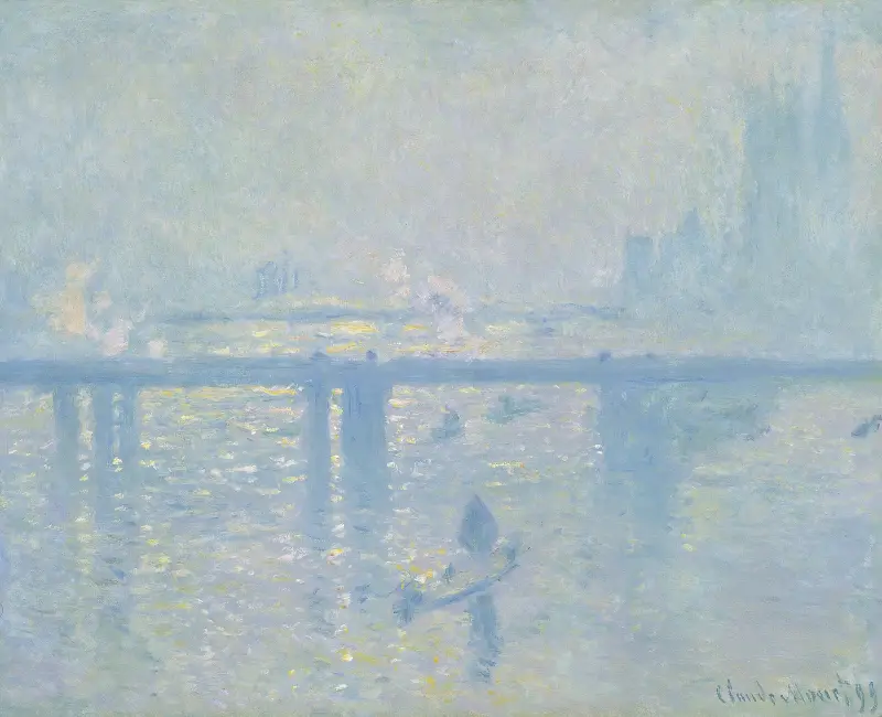 Charing Cross Bridge, 1899, Claude Monet