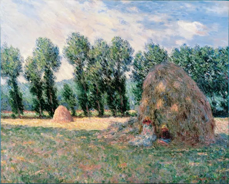 Kupky sena, 1885, Claude Monet