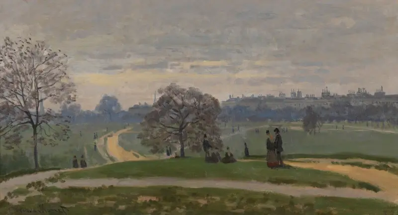 Hyde Park, London von Claude Monet