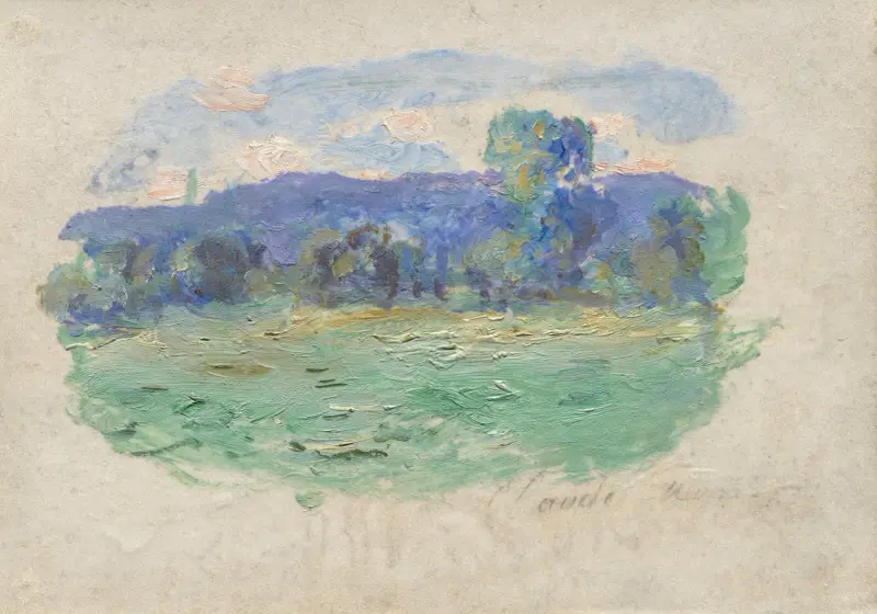 La Seine à Port-Villez av Claude Monet