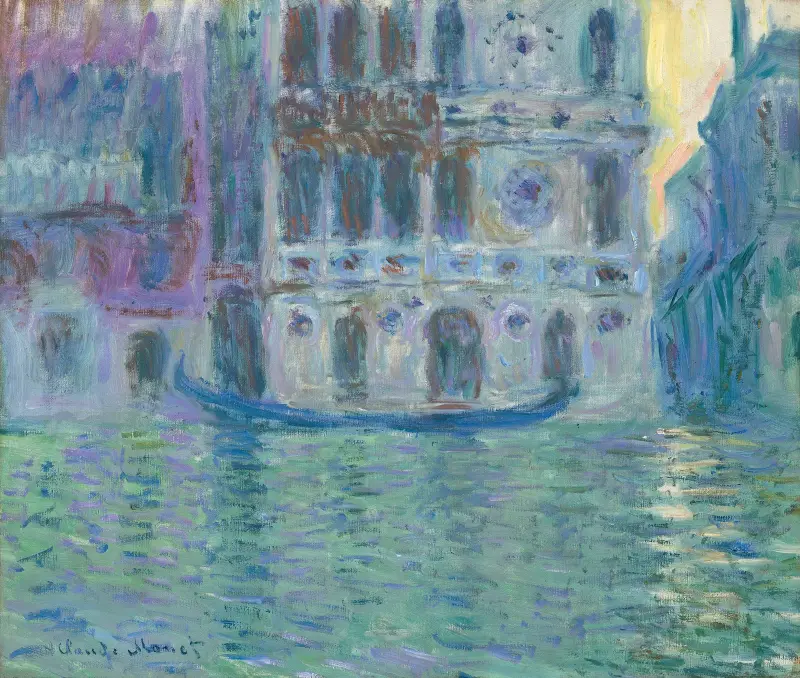 Pałac Dario, Claude Monet