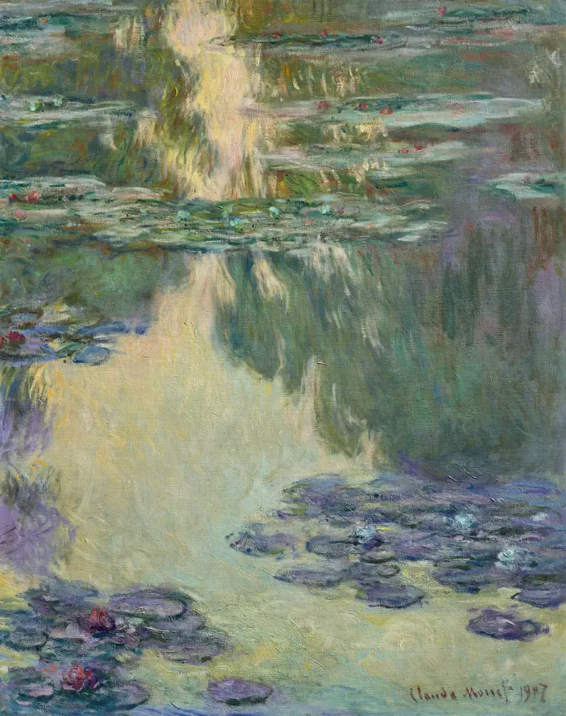 Lekníny, 1907 – Nr. 2, Claude Monet