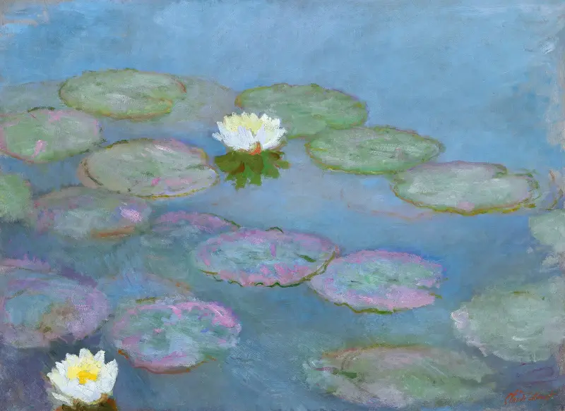 Lekníny, 1897 – č. 2, Claude Monet