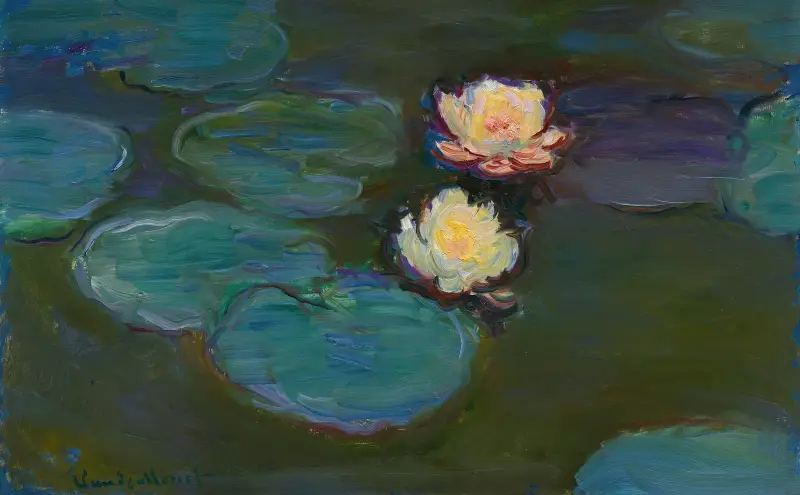 Seerosen von Claude Monet