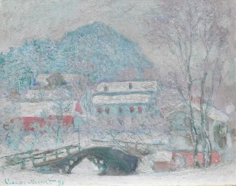 Sandvika, Norwegen von Claude Monet