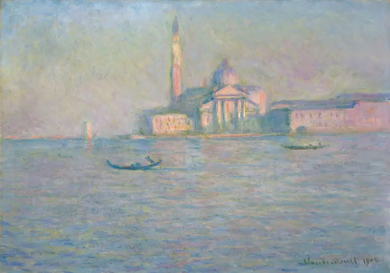 The Church of San Giorgio Maggiore, Venice av Claude Monet