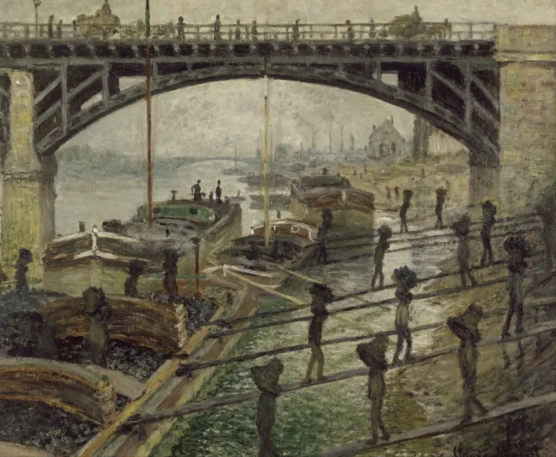 Uhlíři, Claude Monet