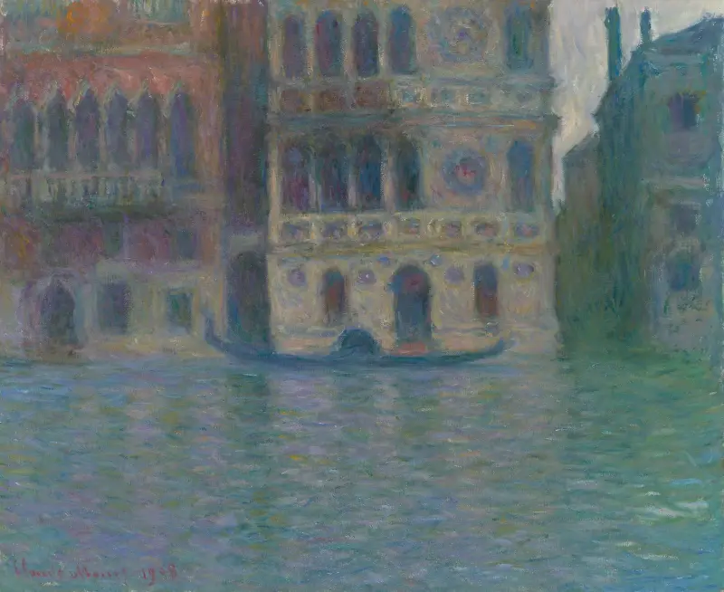 Venice, Palazzo Dario av Claude Monet