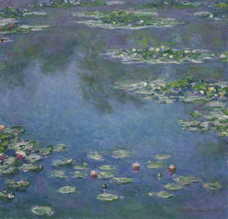 Lilie wodne, 1906, Claude Monet